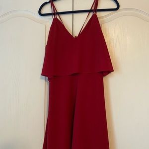 ali and jay red dress